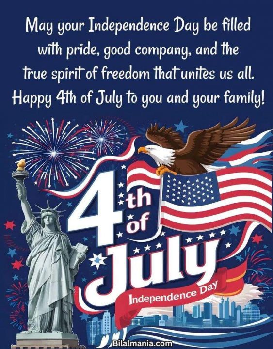 🔥50+ Best 4th of July 2026 GIFs & Image Wishes to Share happy 4th of july wishes