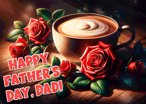 🔥50+ Best Father’s Day 2026 GIFs & Image Wishes to Share happy fathers day gif funny
