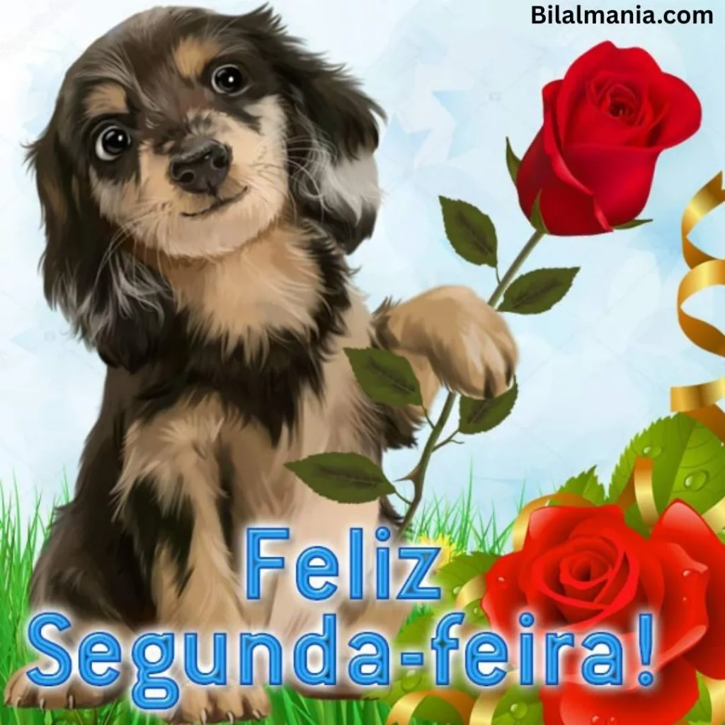 bom dia feliz segunda-feira e abençoada semana