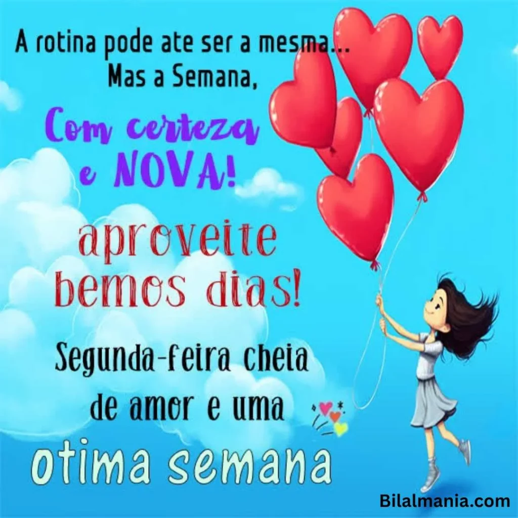 mensagens de bom dia e feliz segunda-feira