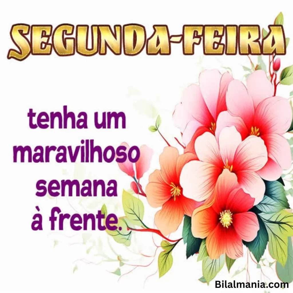mensagens de bom dia e feliz segunda-feira