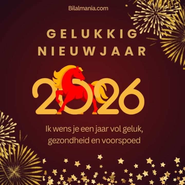 🔥 50+ Gelukkig Nieuwjaar 2026 GIF | Wensen | Vuurwerk Gelukkig Nieuwjaar 2026 wensen