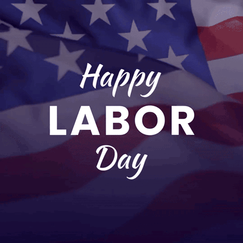 🔥50+ Happy Labor Day 2025 GIFs & Image Wishes to Share Animated Labor Day Gif