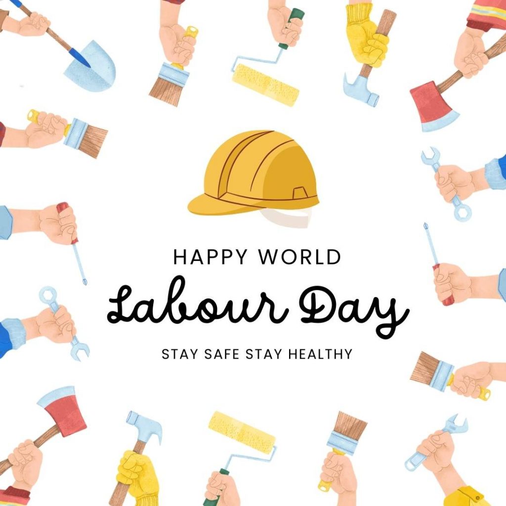 🔥50+ Happy Labor Day 2025 GIFs & Image Wishes to Share Happy World labor day
