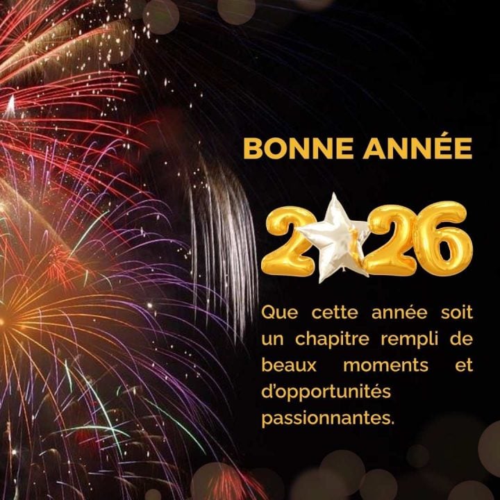 Image bonne Année 2026