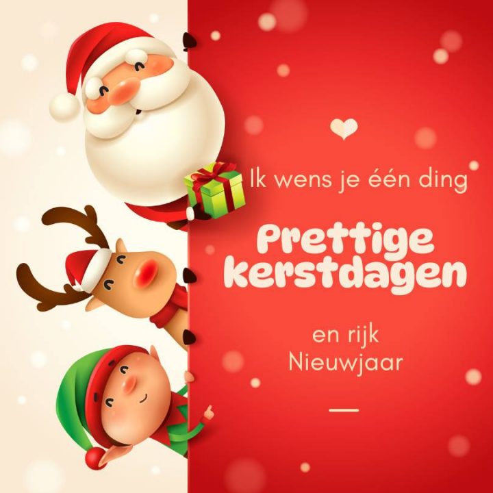 Vrolijk kerstfeest