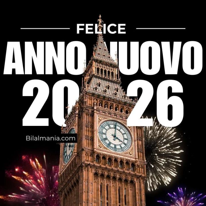 Frasi Auguri di Buon Anno 2026