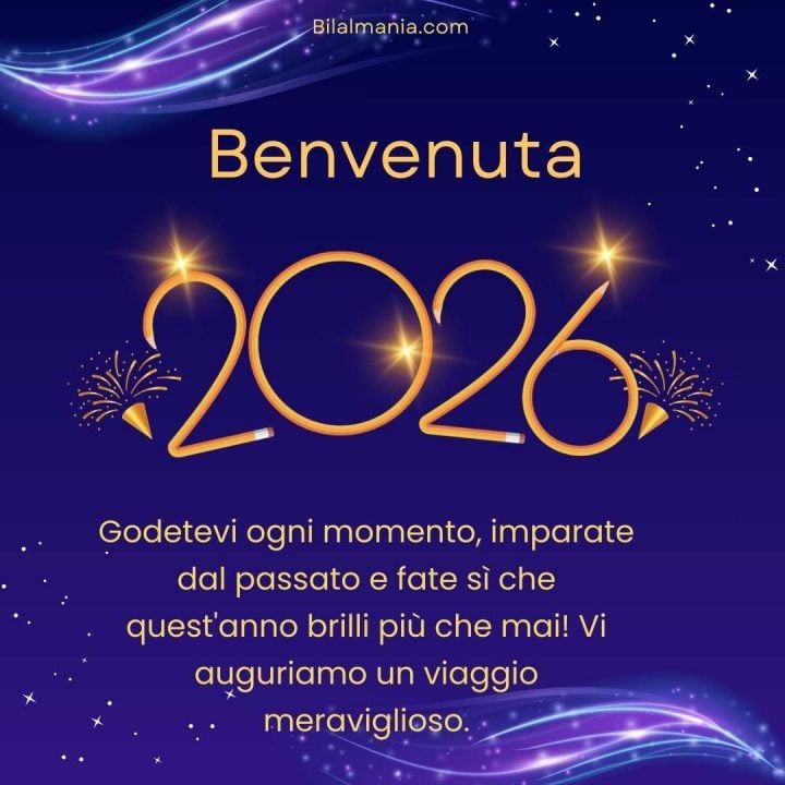 Auguri di Buon Anno 2026