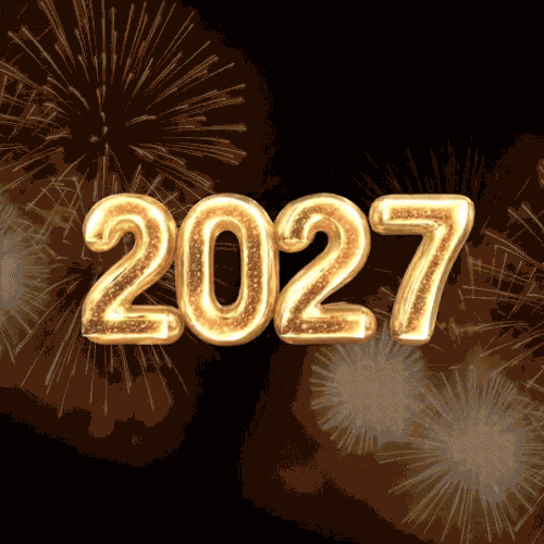 ▶️50+ Buon Anno 2027 GIF Immagini | Auguri Gif Buon Anno 2027
