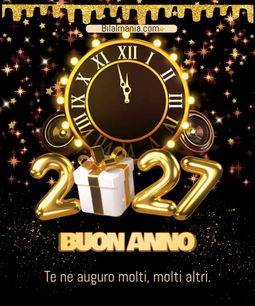 Buon Anno 2027 Gif