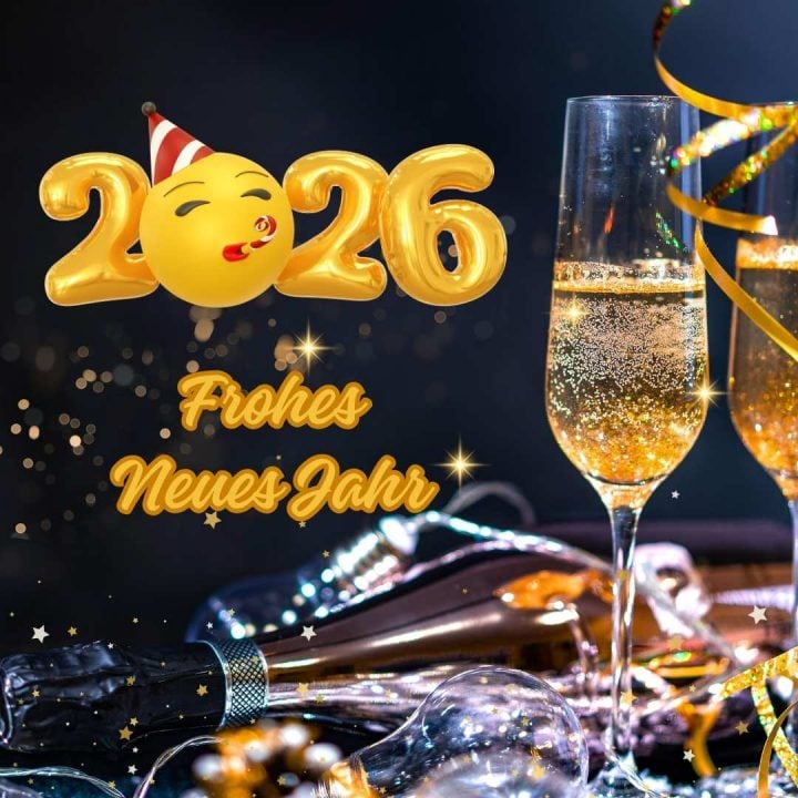 Frohes Neues Jahr 2026 Bilder