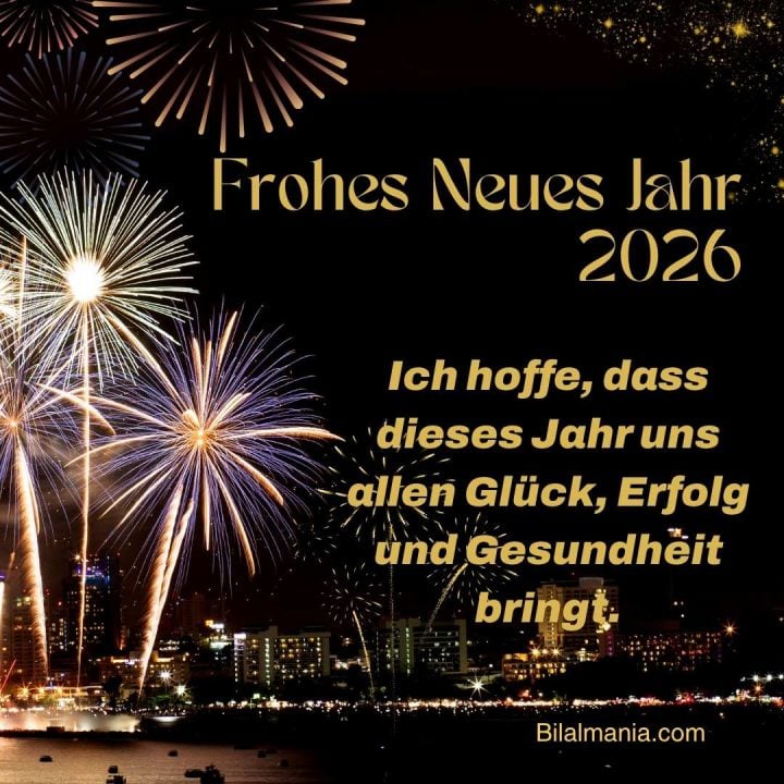 Frohes Neues Jahr 2026 Wünsche