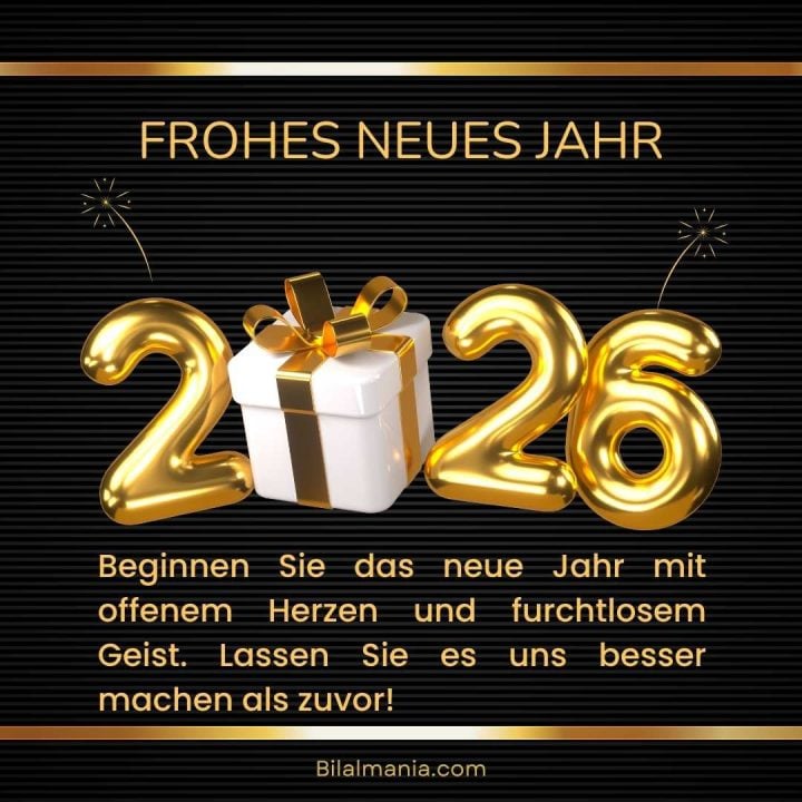 Frohes Neues Jahr 2026 Wünsche