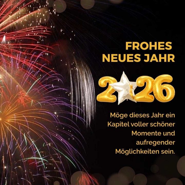 Frohes Neues Jahr 2026 Wünsche