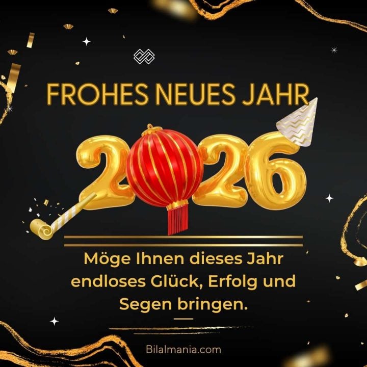 Frohes Neues Jahr 2026 Wünsche