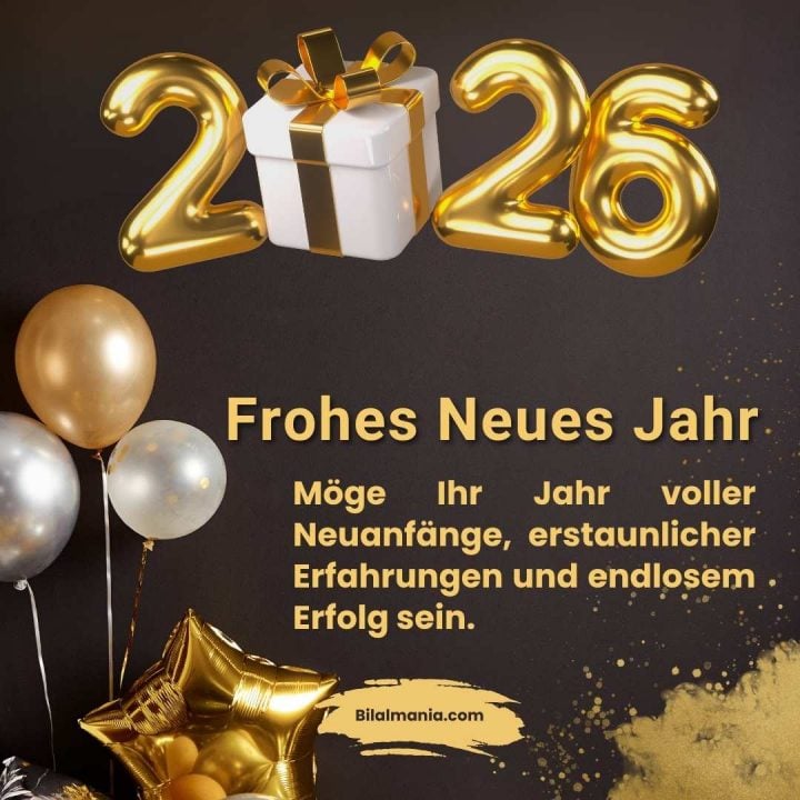 Frohes Neues Jahr 2026 Wünsche
