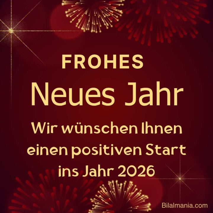 Frohes Neues Jahr 2026 Wünsche