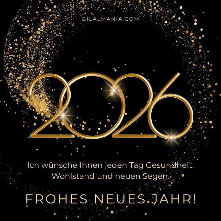 Frohes Neues Jahr 2026 Wünsche