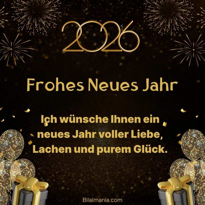 Frohes Neues Jahr 2026 Wünsche