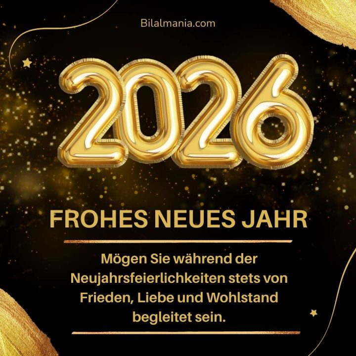 Frohes Neues Jahr 2026 Wünsche