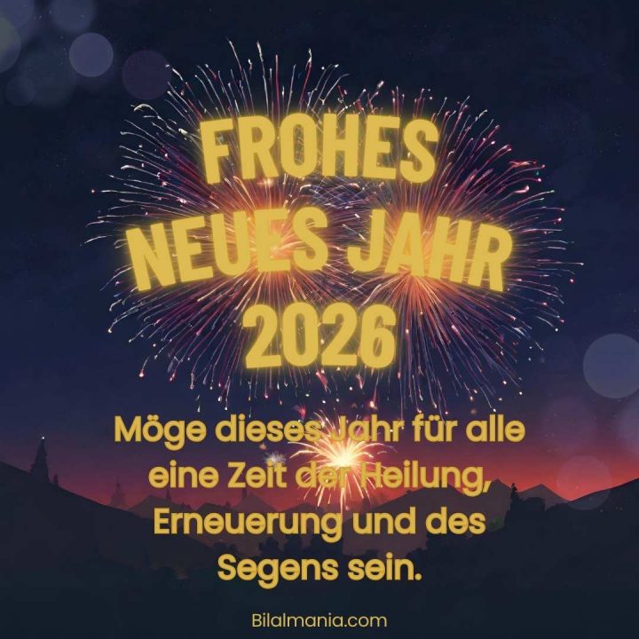 Frohes Neues Jahr 2026 Wünsche