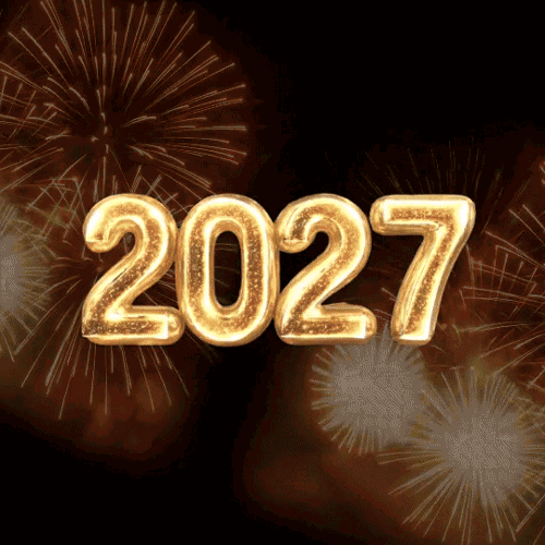 ▶️ Über 50 Frohes Neues Jahr 2027 GIFs für Grüße & Bilder Neujahrswünsche 2027 Whatsapp Kostenlos gif