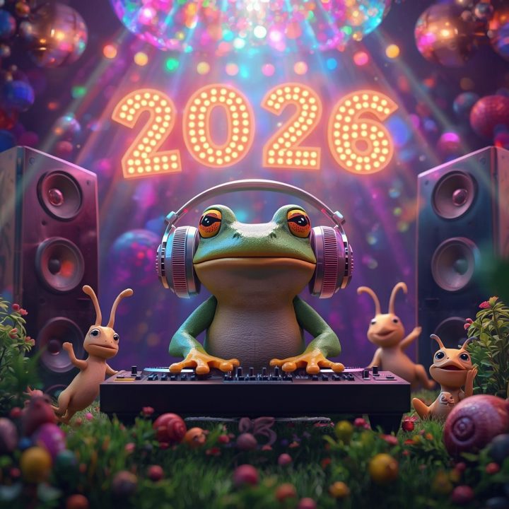 Funny Happy New Year 2026 GIFs & Memes to Make You Laugh Funny Happy New Year 2026 Frog