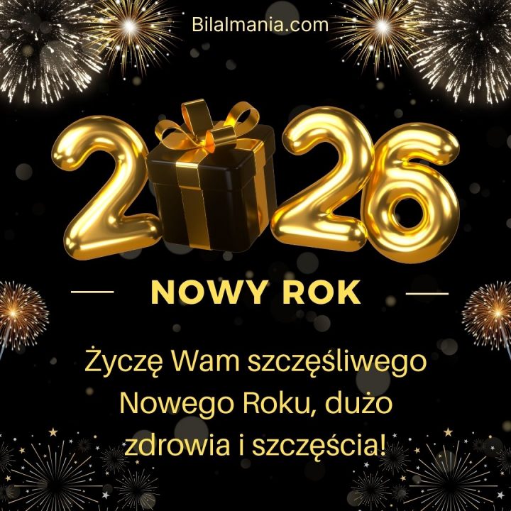 życzenia na nowy rok 2026
