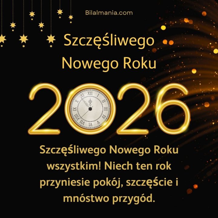 życzenia na nowy rok 2026