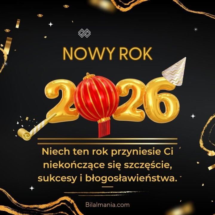 życzenia na nowy rok 2026