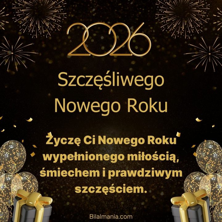 zyczenia na nowy rok 2026
