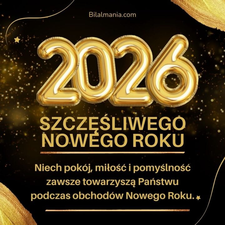 życzenia na nowy rok 2026