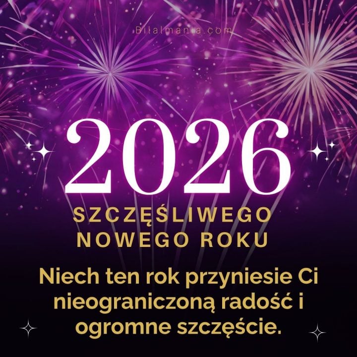 życzenia na nowy rok 2026