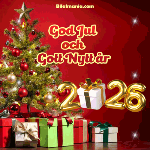 50+ Gott Nytt År 2026 GIF Bilder Hälsning God Jul och Gott Nytt år 2026 Gif