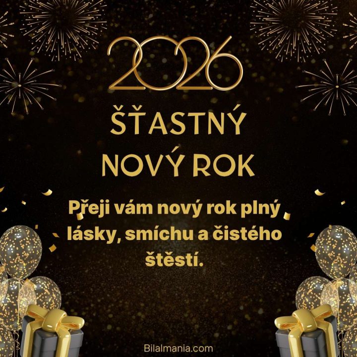 Šťastný nový rok 2026 obrázek