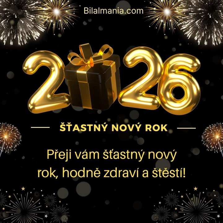 Šťastný nový rok 2026 obrázek