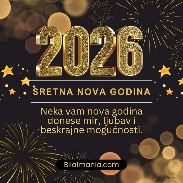 čestitke za Novu 2026