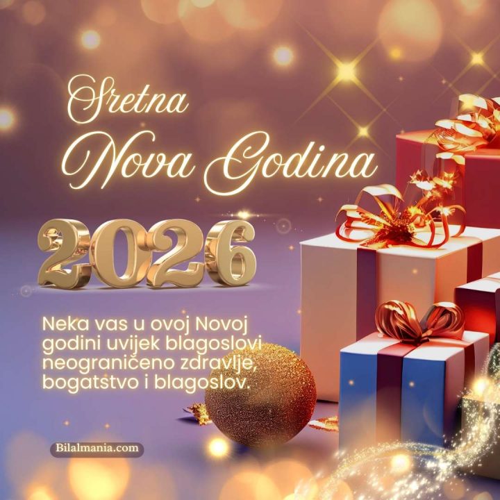 čestitke za Novu 2026