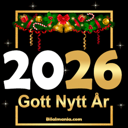 50+ Gott Nytt År 2026 GIF Bilder Hälsning Gott Nytt år 2026 Gif