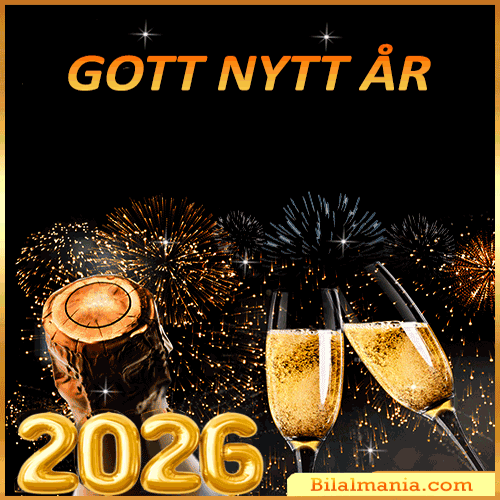 50+ Gott Nytt År 2026 GIF Bilder Hälsning Gott Nytt år 2026 Gif