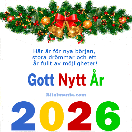 50+ Gott Nytt År 2026 GIF Bilder Hälsning Gott Nytt år 2026 Gif