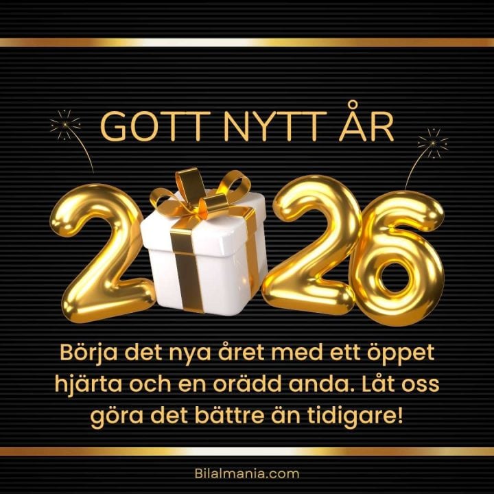 50+ Gott Nytt År 2026 GIF Bilder Hälsning Gott nytt år 2026 hälsning