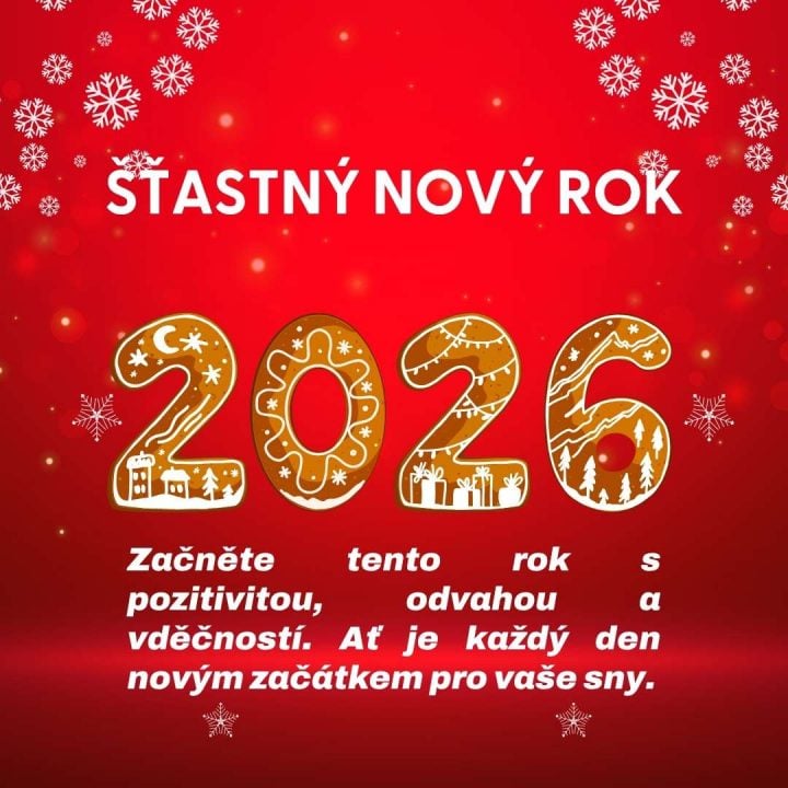 Šťastný nový rok 2026 obrázek