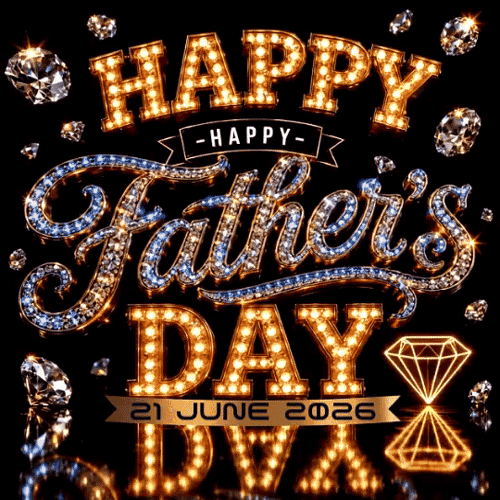 🔥50+ Best Father’s Day 2026 GIFs & Image Wishes to Share Happy Father's Day 2026 Gif with sound