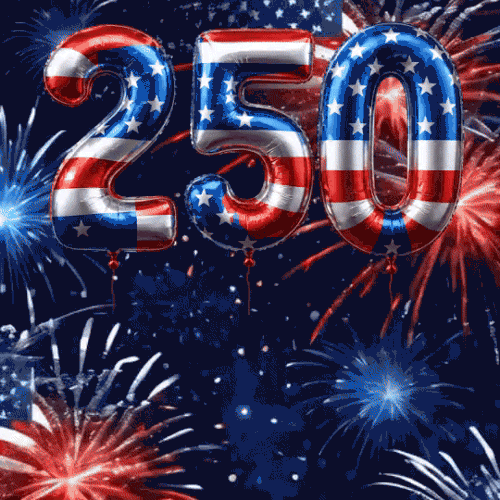 🔥50+ Best 4th of July 2026 GIFs & Image Wishes to Share America 250th Anniversary Gif